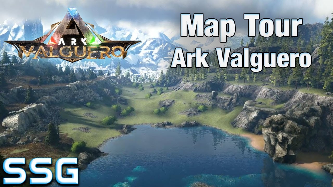 Ark Map Tour Ark Valguero Seeshellgaming Youtube