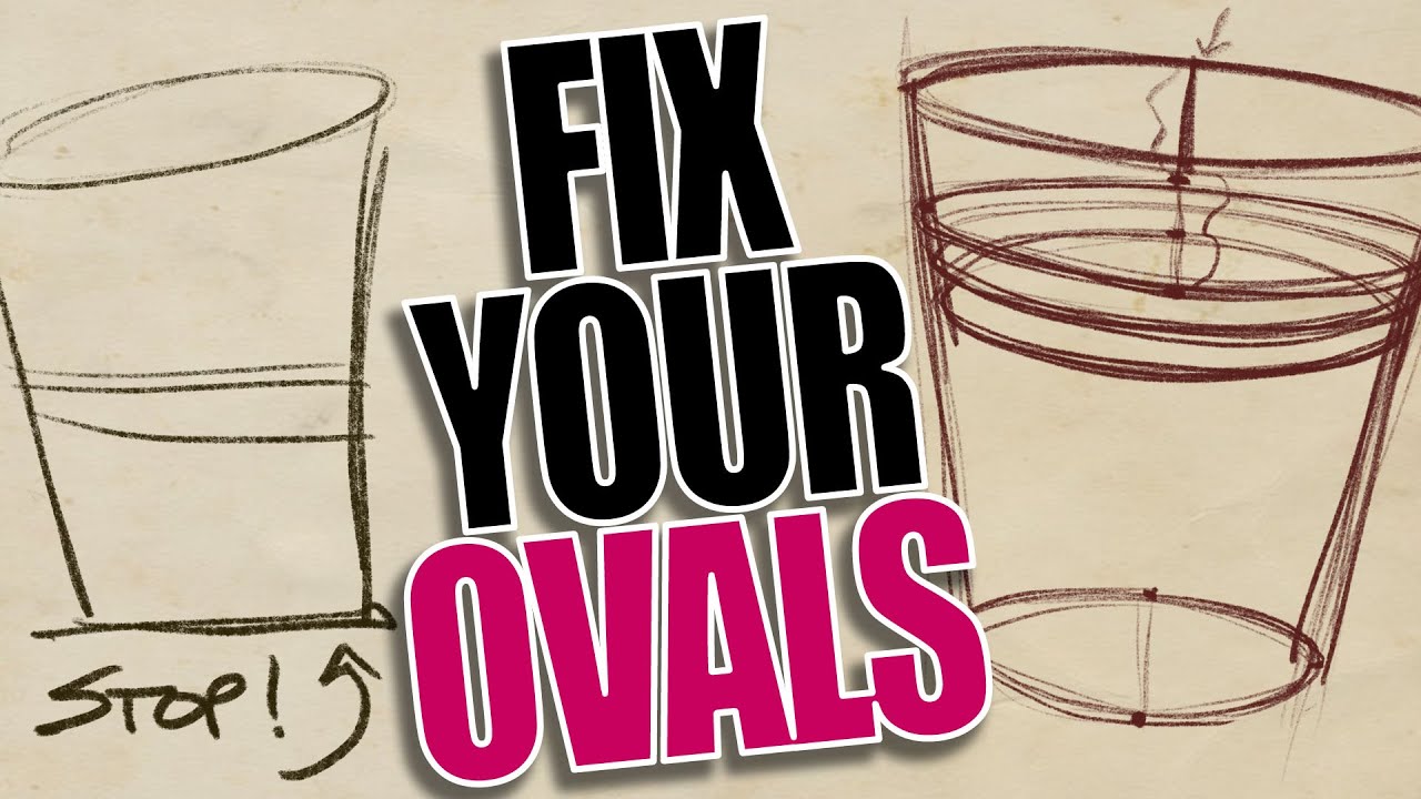 How to Draw a Plastic Cup—Fix Your Ellipses & Improve Perspective!