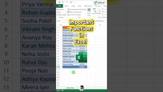 Excel Quick Analysis Tool | SUM, AVERAGE, COUNT, MAX, MIN Function | #explore #excel #viral #shorts