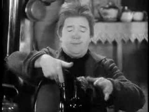 Stan Laurel and the wine