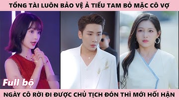 Tổng Tài Bảo Vệ Tiểu Tam Đối Xử Tệ Bạc Với Người Yêu Hết Lòng, Khi Cô Ấy Rời Đi Thì Anh Mới Hối Tiếc