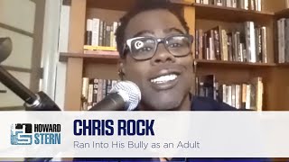 Chris Rock Ran Into His Bully as an Adult