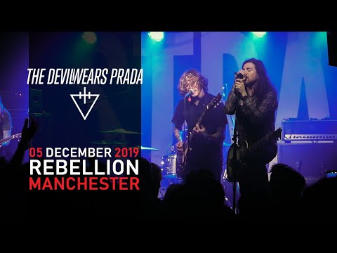 THE DEVIL WEARS PRADA LIVE @ REBELLION / MANCHESTER / 05 DECEMBER 2019