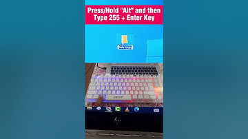Windows Secret: Create a Folder Without Name | PC & Laptop Trick
