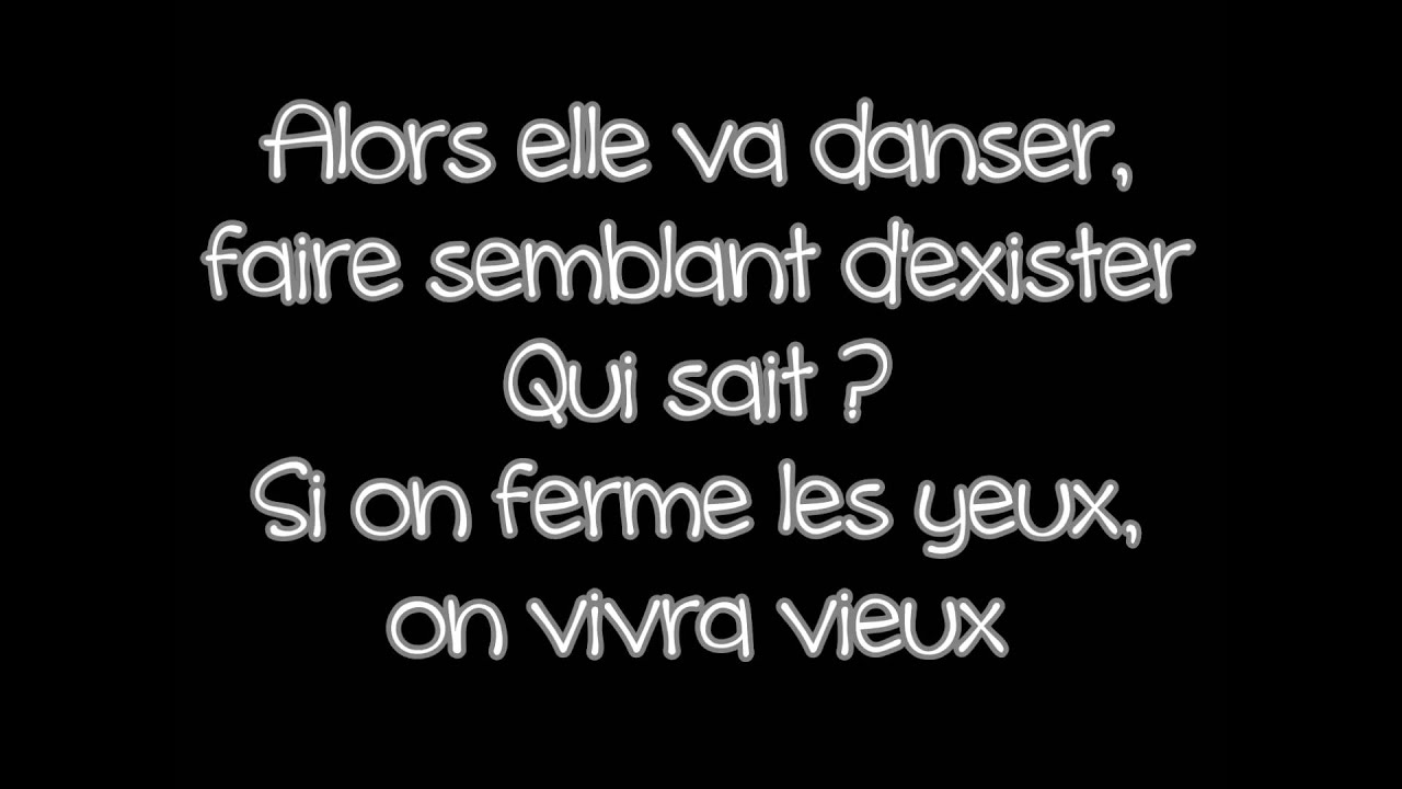 Saez • Jeune Et Con (Lyrics) - YouTube