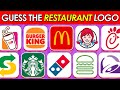 Guess the fast food restaurants logo   food logo quiz 