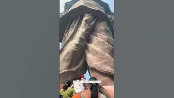 WORLD’S TALLEST STATUE | STATUE OF UNITY | #ytshorts #statueofunity