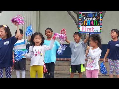 Mercy and charity performing at Arcadia Chinese School