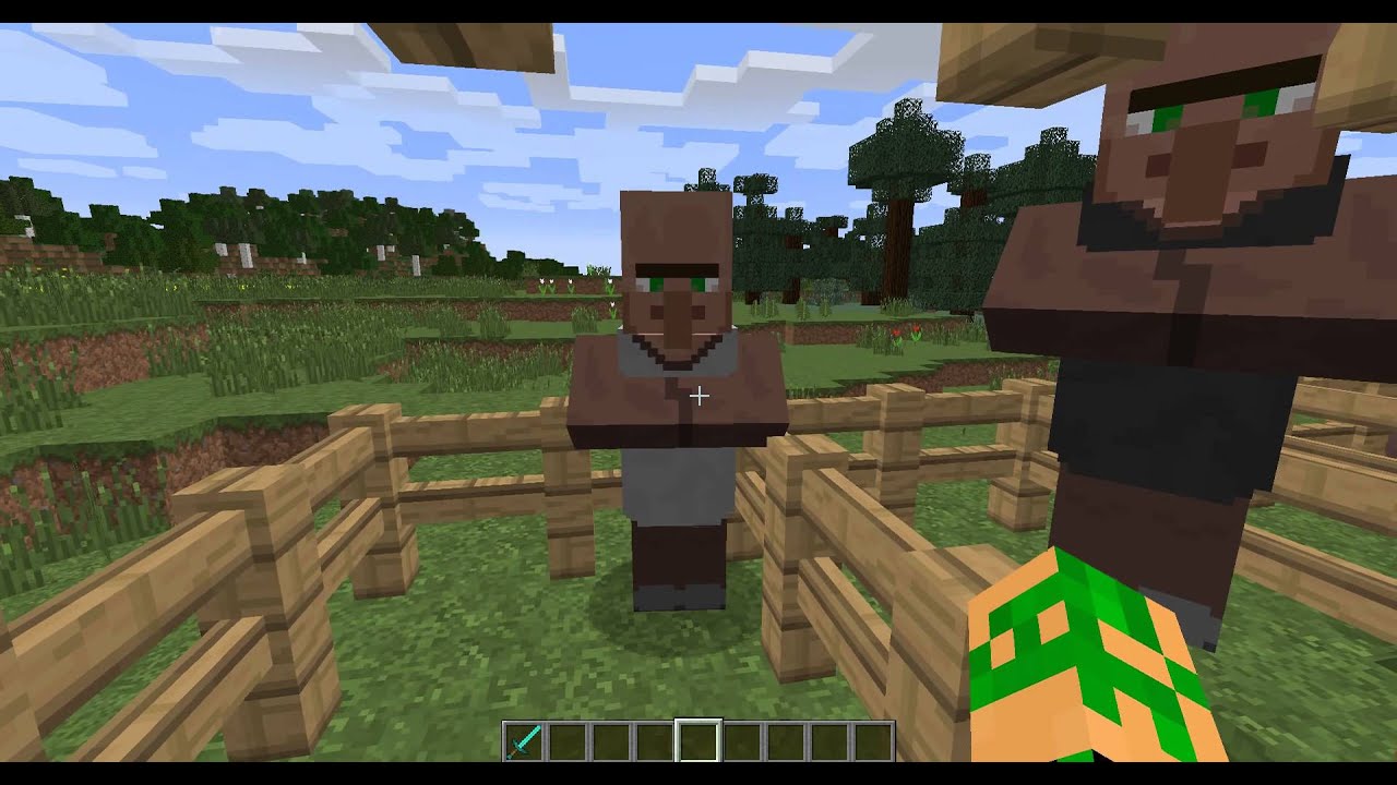 Le bruit des Villageois sur Minecraft - YouTube