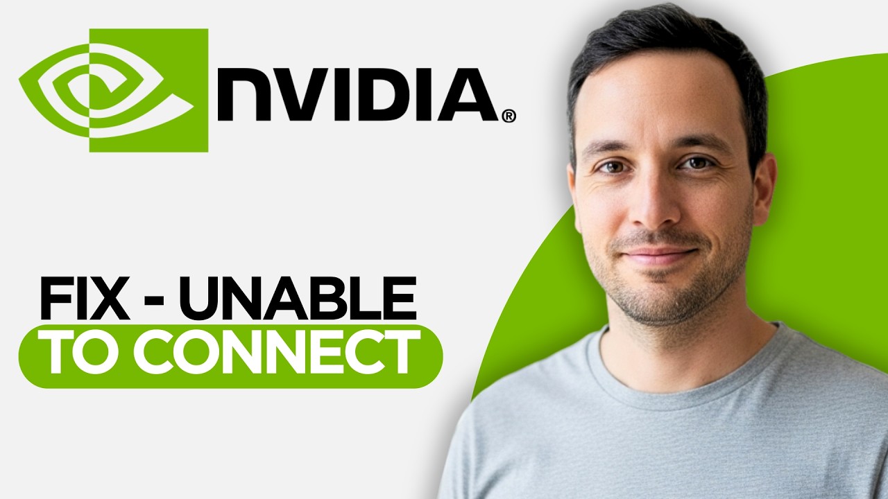 How to Fix - Unable to Connect to Nvidia (2026 Step by Step Guide ...