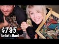 Our $795 Estate Sale Haul | How much will we make on eBay? | Reselling
