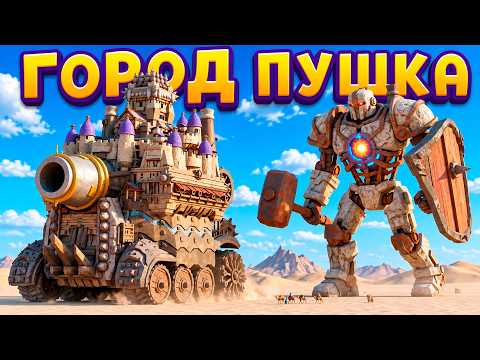 CITY, CANNON, AND HUGE MECHS (Wanderburg)