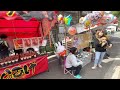 鯉のぼりと、お祭りです。😆😍😎