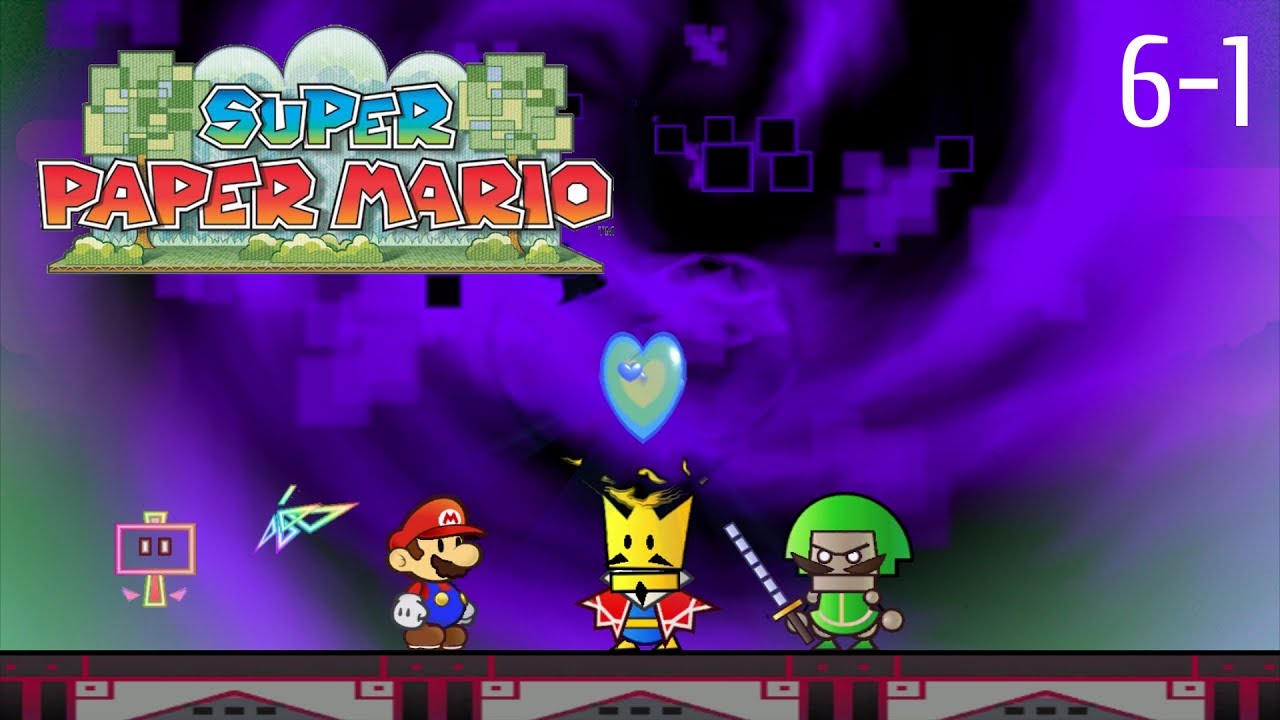 Super Paper Mario - Chapter 6-1 - Sammer Kingdom!
