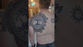 Celtic inspired tattoo #celtic #trending #tattoo #vikings #bodymodification