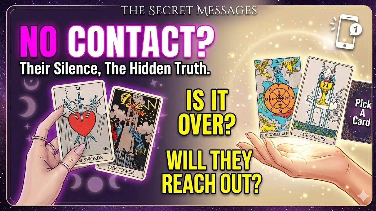 Silent But Missing You? No Contact Love Tarot + Angels Message ♥️