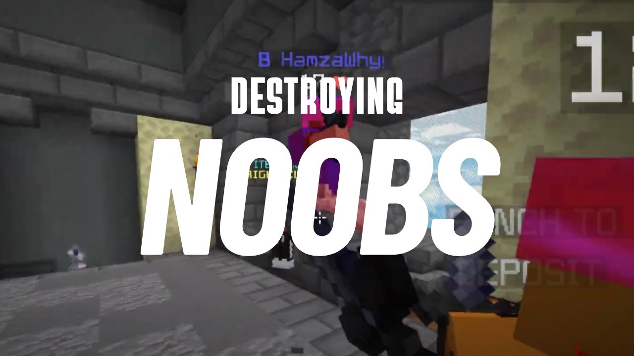 Destroying hypixel players on 4v4