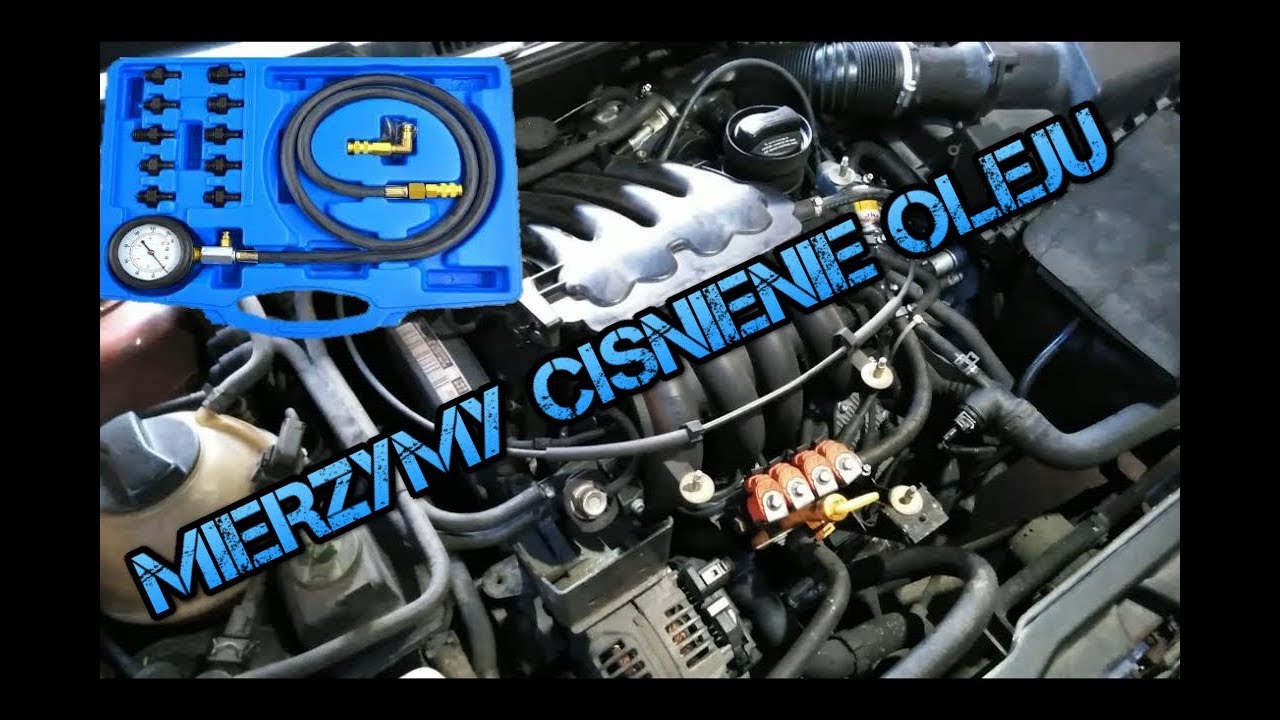 Mierzenie Cisnienie Oleju Bora 1.6 Vag - Youtube