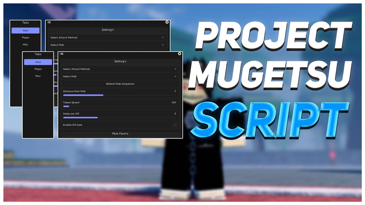 UPDATED* Project Mugetsu Script [2023] Very OP in 2023