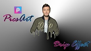 PicsArt Tutorial Dripping Effect l Simple Edit