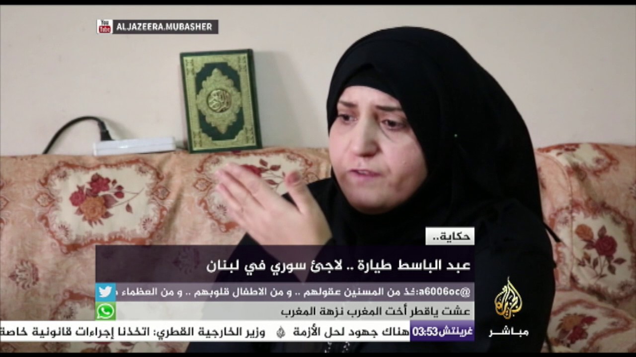 حكاية .. معاناة لاجئ سوري في لبنان
