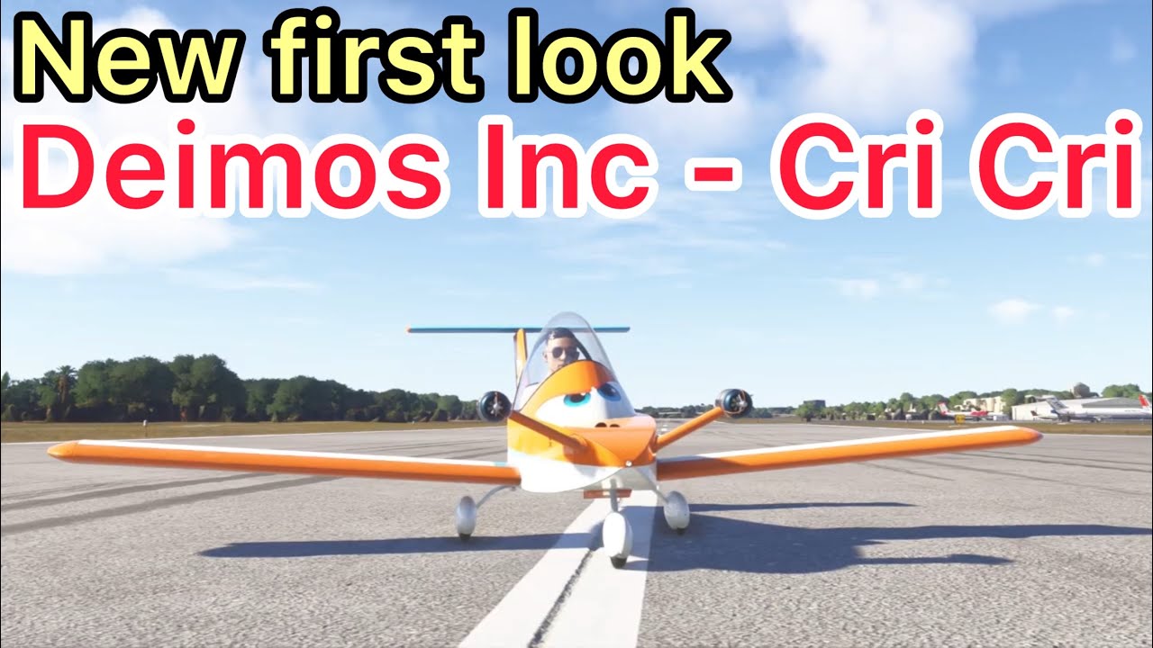 Deimos Inc - Cri Cri - French homebuilt twin-engine aerobatic  - First Look Review! - MSFS 2024