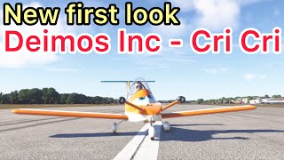 Deimos Inc - Cri Cri - French homebuilt twin-engine aerobatic  - First Look Review! - MSFS 2024 screenshot 2