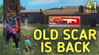 SOLO VS SQUAD|| SCAR OLD POWER IS BACK🔥!!!|| OLD MEMORIES WITH SCAR RUNNING ON MY MIND |90% HEADSHOT