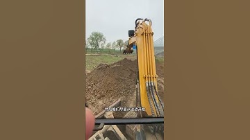 Awesome Excavator Operator Skills - Excavator Operator With Highly Precise Skills  EP158 #Shorts