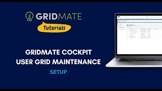 GridMate - Cockpit User Grid Maintenance
