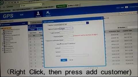 set account and timezone on tracking website