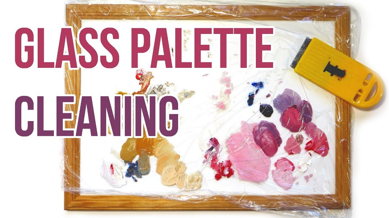 DIY Glass Paint Palette! Pretty cheap to make this, wow!! #diy #artsupplies  #arttools #paintpalette #painting #oilpaint…