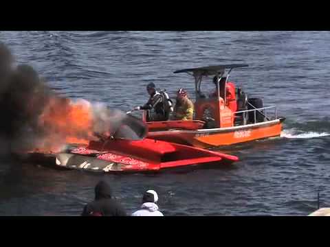 Kayleigh Perkins UL-72 Hydroplane Fire / Explosion...