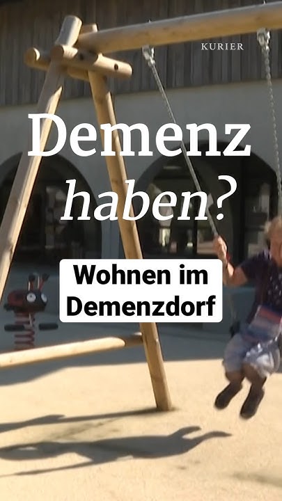 In Demenzdörfern können Menschen mit Demenz einem normalen Leben