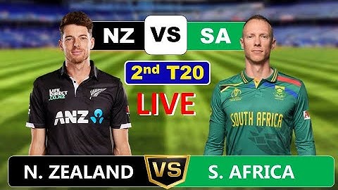 New Zealand vs South Africa | 2nd T20 Match | Live Cricket Score & Commentary | SA VS NZ