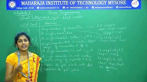 Unix Programming- 18CS56- Module 2 Session 4