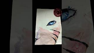 Naruto realistic eye drawing #viral #drawing #art #viral#shots