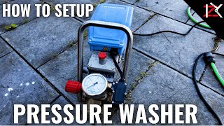 How To Setup The Kranzle Pressure Washer - How To Connect Pressure Washer To Hosepipe