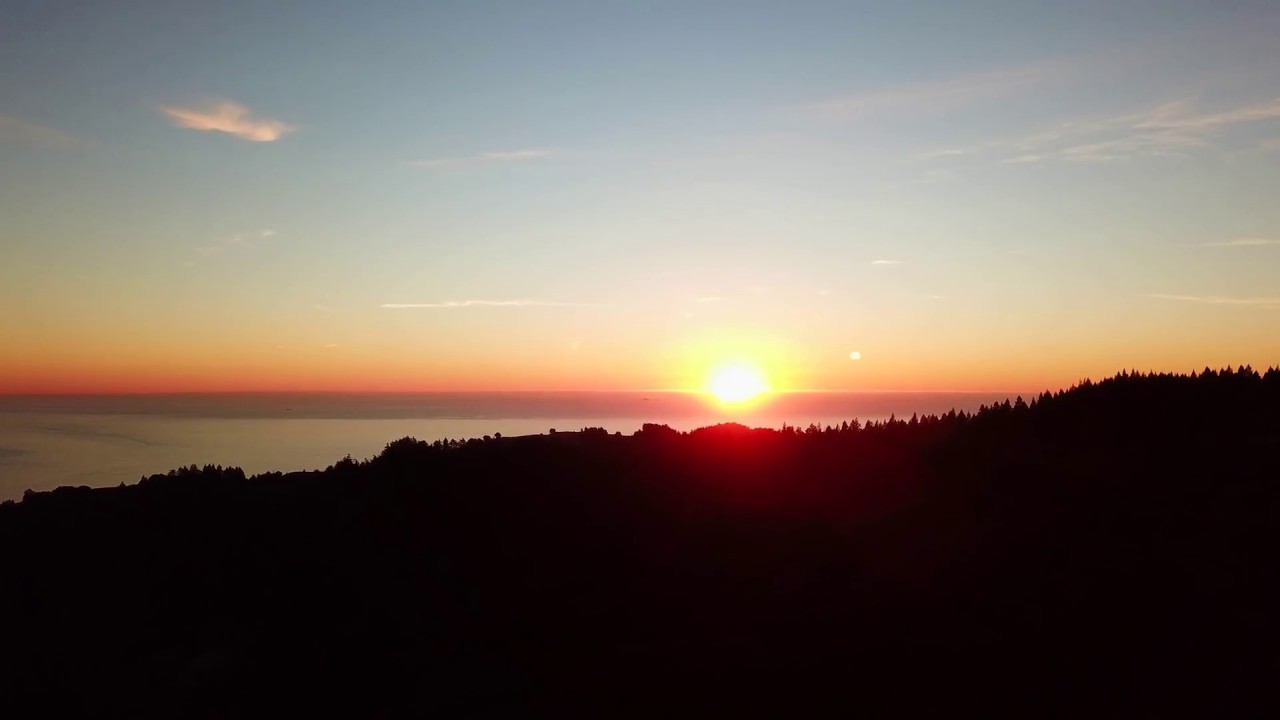 Sunset on Mount Tam by Drone YouTube