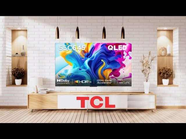 TCL 55C645 4Kスマートテレビ TCL 55” QLED 4K SMART ANDROID TCL 55C645 4Kスマートテレビ TCL 55” QLED 4K SMART ANDROID