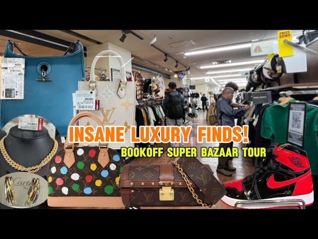 Japan Thrift Haul! 🇯🇵 Touring Book Off Ueno (LV, Chanel