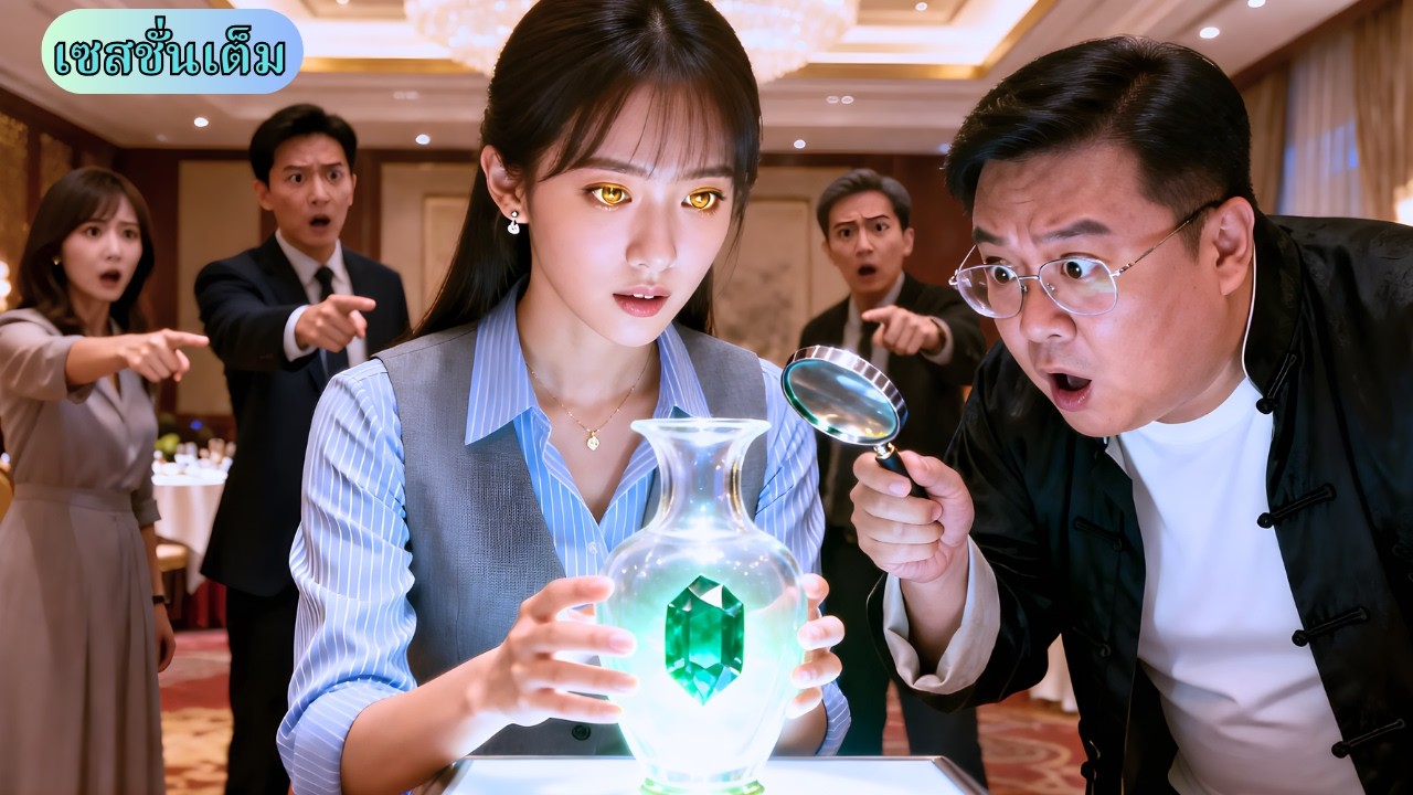 สาวถูกดูถูกในงานเลี้ยงรุ่น แต่ปลุกพลังตาทะลุ พบไข่มุกเรืองแสงในแจกัน พลิกเกมจนทุกคนต้องยำเกรง