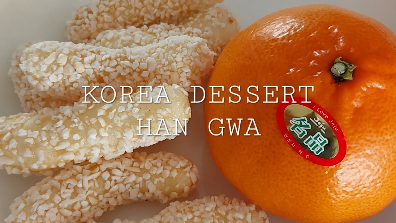 [설특집먹방ASMR]한국전통간식-한과/ KOREATRADITIONALDESSERT - HAN GWA - YouTube