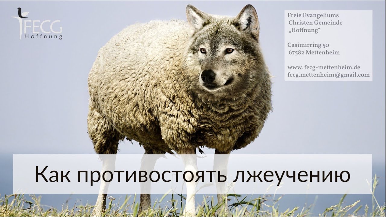 Kак противостоять лжеучению - Gastprediger Dima Sööd | FECG Mettenheim