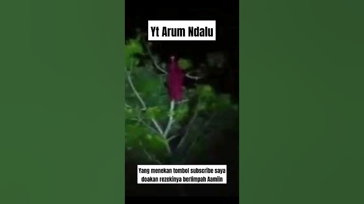 Suara kuntilanak di atas pohon