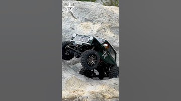 SCX24 Mini Cooper rc crawler w/ extra short wheelbase #rccrawler #rctruck #rcoffroad #rccar #axial