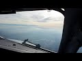 Boeing 737-800 Landing Basel airport runway 15 cockpit video