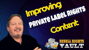Improving Private Label Rights Products Content For Your Projects, Making Money Online With PLR