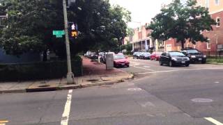 DC malfunctioning crosswalks timers pull the rug out from under pedestrians. Probably not too safe.