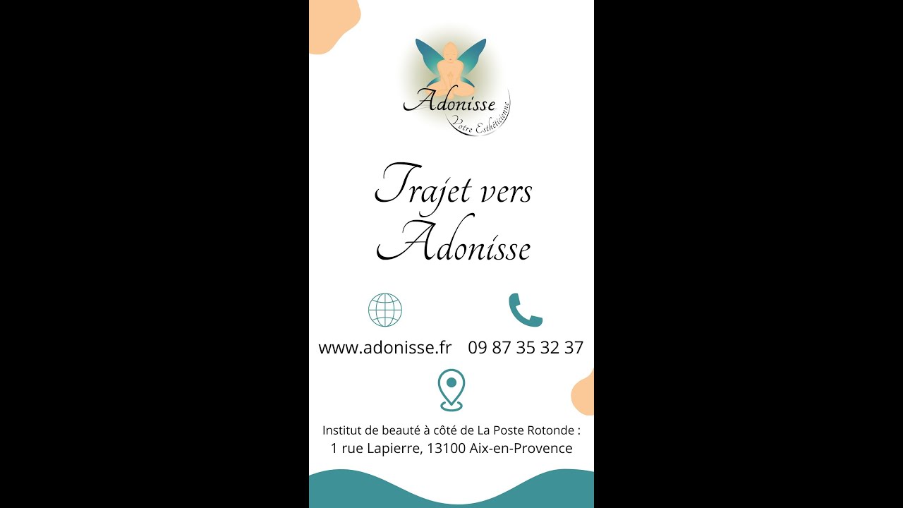 Trajet vers l'institut Adonisse